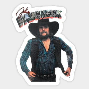 Johnny Paycheck ))(( Country Outlaw NY Town Tribute Sticker